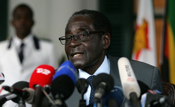 Zimbabwean President Robert Mugabe. Credits AFP