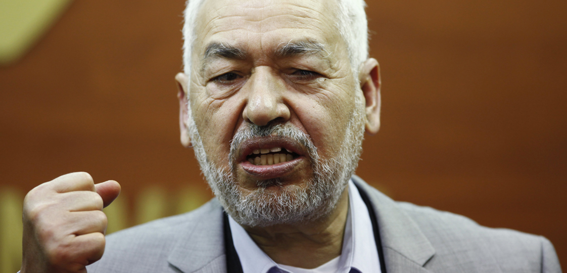 Sheikh Rachid Ghannouchi, leader of Tunisia's Ennahda party, speaks during a news conference in Istanbul March 2, 2011. REUTERS/Osman Orsal 