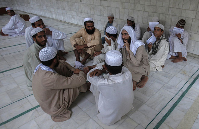Pakistani religious students REUTERS/Fayaz Aziz