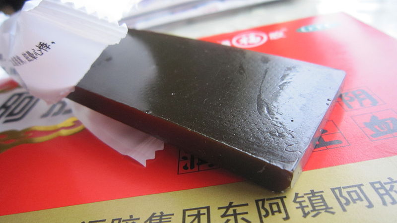 The traditional Chinese remedy ejiao, which uses donkey gelatin Photo: Deadkid dk/Wikimedia Commons