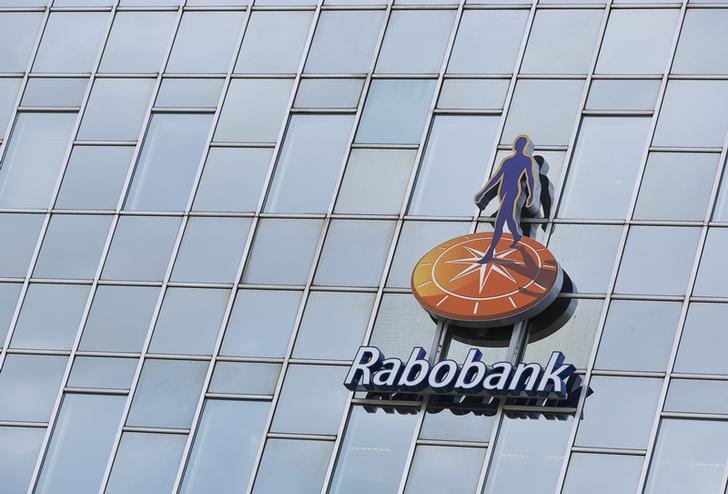 Il logo di Rabobank. REUTERS/Michael Kooren