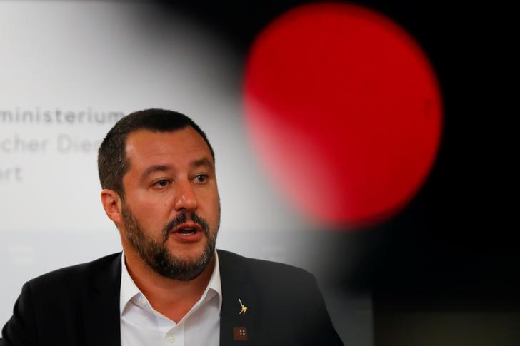 Matteo Salvini. REUTERS/Leonhard Foeger
