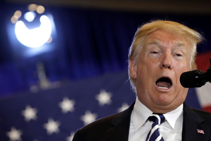 Il presidente degli Stati Uniti Donald Trump. REUTERS/Yuri Gripas