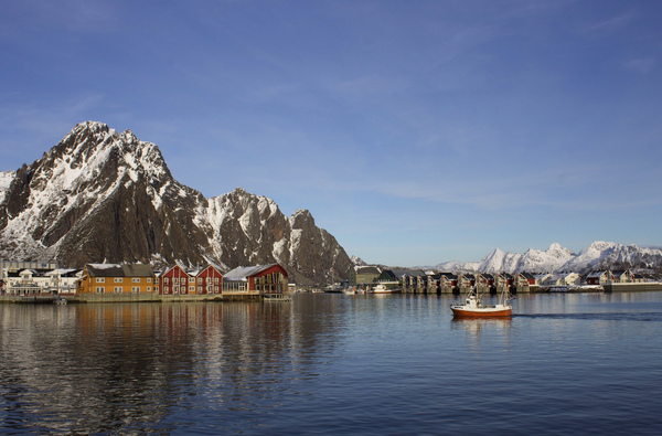 The city of Svolvaer on the Lofoten archipelago in Nordland County in Northern Norway. The Northern Norway GDP grew by almost 1% more than the rest of the country between 2008 and 2013. REUTERS/Alister Doyle