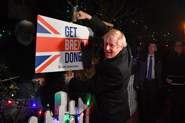 Il Primo Ministro britannico Boris Johnson. Ben Stansall/Pool via REUTERS