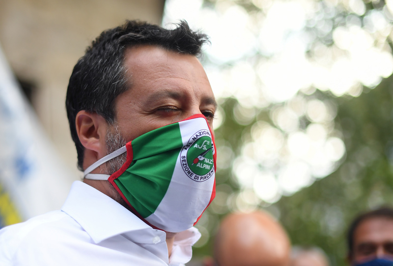 Salvini: i sondaggi lo danno in calo