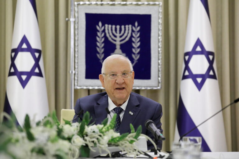 Israele, Rivlin incarica Netanyahu di formare il Governo