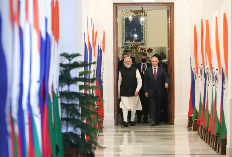 Russia e India rafforzano i rapporti