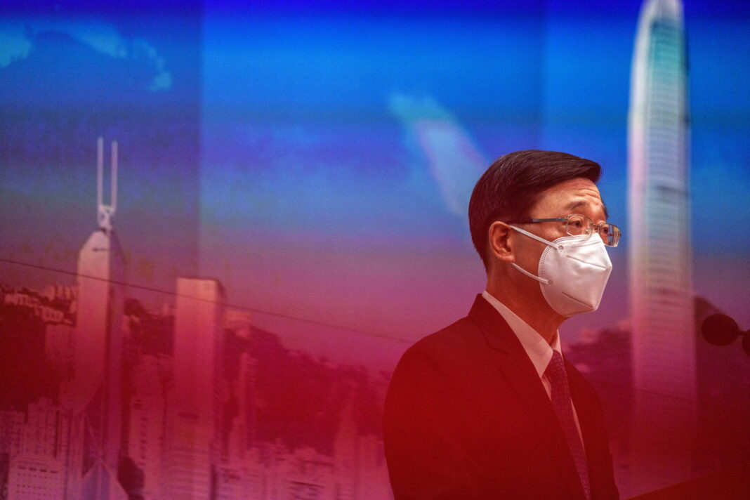 Hong Kong elections, John Lee