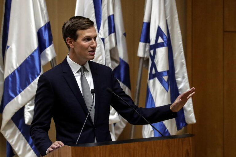 Medio Oriente, Jared Kushner investe in Israele