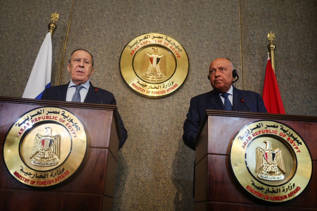 Lavrov in Egitto
