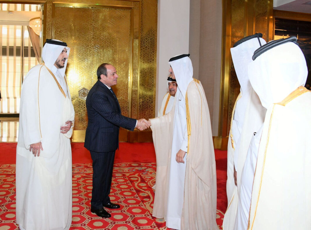 Egitto: al-Sisi in Qatar